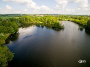 Sprava vodních toků - letecké snímky Praha